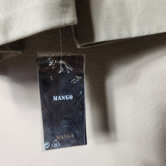 Mango MNG Womens Tan Utility Jacket-Size M (NWT) - Picture 7 of 13